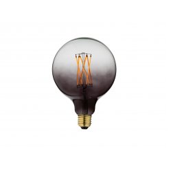 Bombilla Danlamp LED Mega Edison, de color 240 V, 2,5 W, E27, 175 x 125 mm, Gris