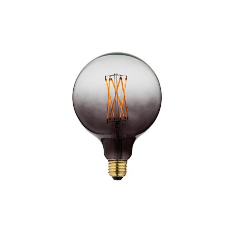 Bombilla Danlamp LED Mega Edison, de color 240 V, 2,5 W, E27, 175 x 125 mm, Gris