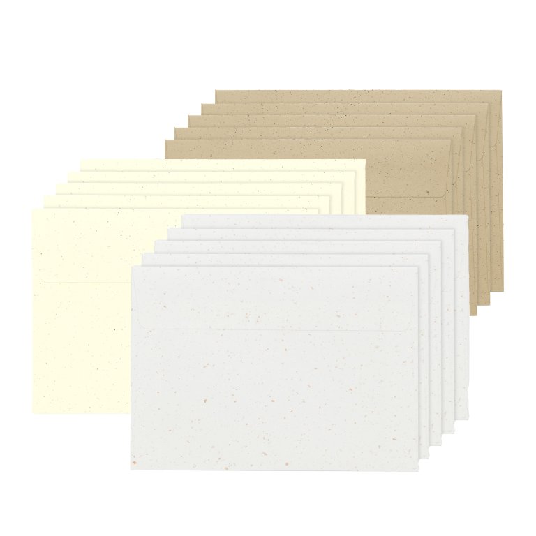 Paper Poetry Renew DIN C6 adhesive envelopes