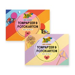 Tonpapier + Fotokarton, Block, DIN A6
