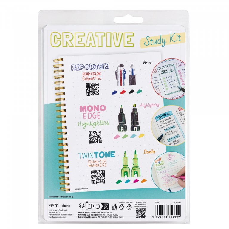 Tombow Creative Study Kit, Set