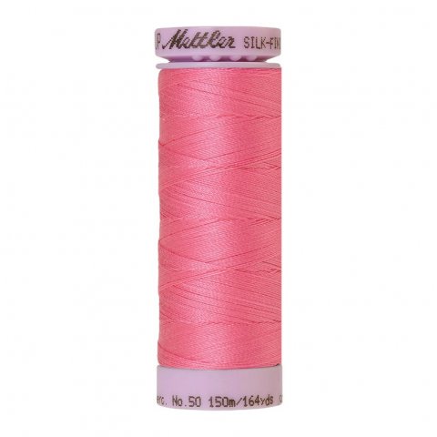 Hilo de coser Amann Mettler Hilo de seda y algodón No. 50 l = 150 m, CO, rosado (0067)
