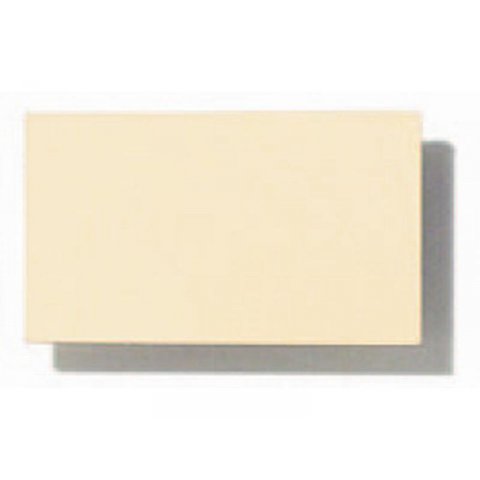 Dibond Alu/PE composite board, coloured (custom cutting available) 3.0 x 1500 x 3050, light ivory (app. RAL 1015)