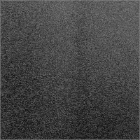 Uni de imitación de cuero, mate Sección 0,45 x 1 m, s = 0,6 mm, PU, negro
