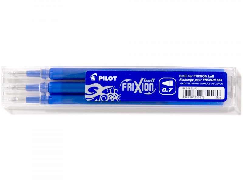 Pilot Frixion Tintenroller-Minen 15er Sparpack Blau - Radierbar, 0,4 Mm, Für Frixion Ball, Ball Pro, Ball Slim