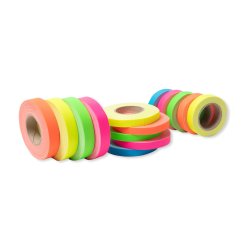 Modulor Gewebeband ''Gaffa'', Neonfarben-Set