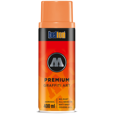 Molotow Vernice spray Belton Premium vaso 400 ml, pesce rosso (026)