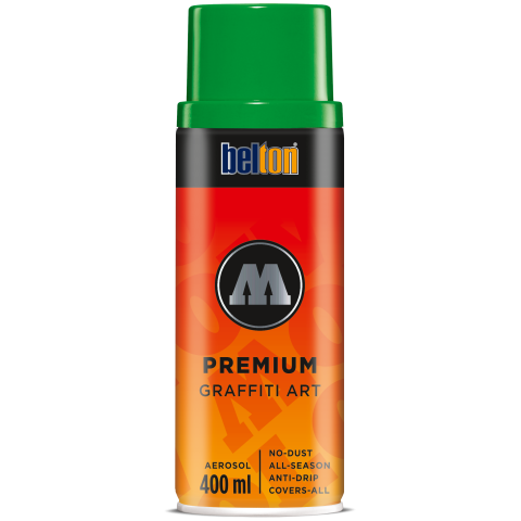 Molotov Spray Paint Belton Premium tarro 400 ml, jugo verde (159)