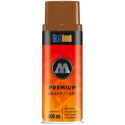 Molotow Belton Premium spraypaint can, 400 ml, beige brown (194)