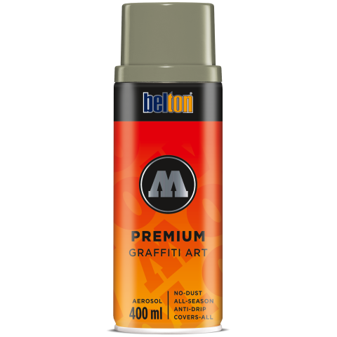 Molotow Belton Premium spraypaint can, 400 ml, stone grey medium (212)