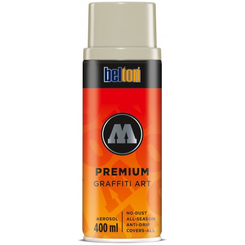 Molotow Sprühlack Belton Premium Dose 400 ml, steingrau hell (213)