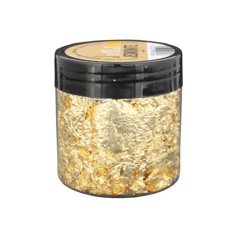 Jesmonite metal flakes 5 g, gold