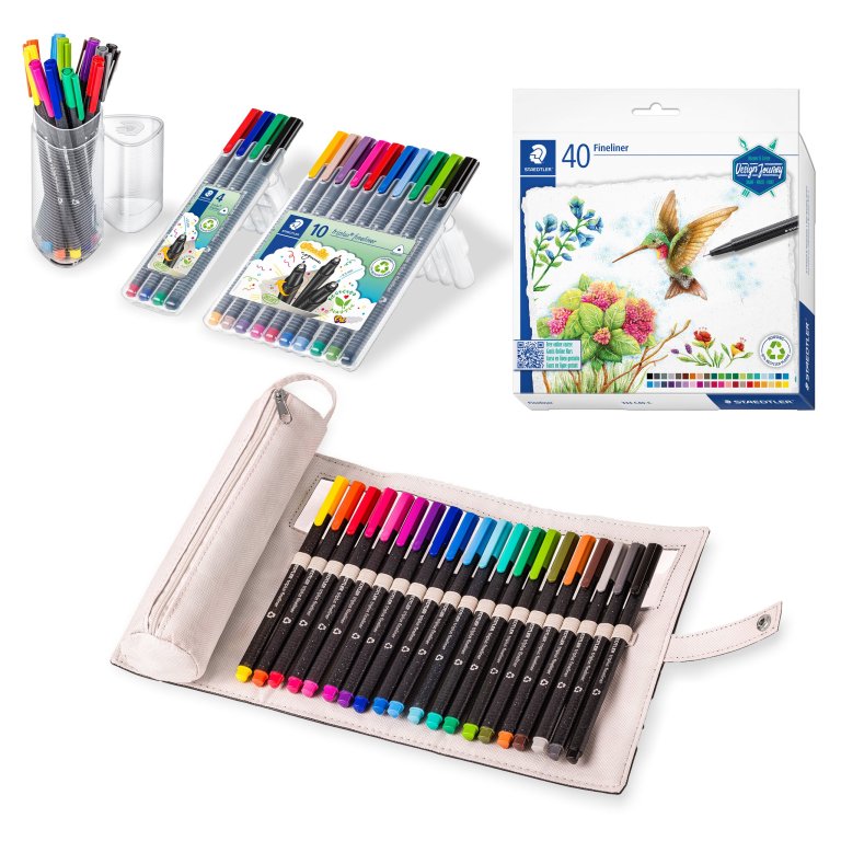 Staedtler Triplus fineliner, set