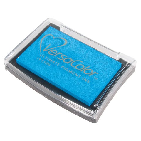 Versa Color Pigment Stamp Pad 96 x 65 mm, ciano (19)