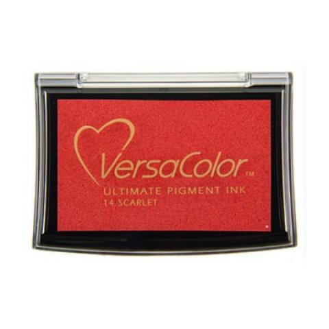 Versa Color Pigment Stempelkissen 96 x 65 mm, scarlet (14)