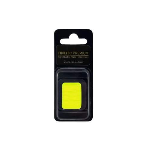 Finetec Neon watercolor paint Cups: 2.2 x 2.7 cm, opaque, yellow luminescent
