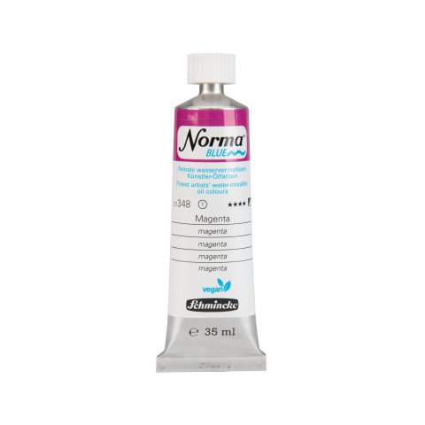 Schmincke Acuarela Óleo Norma Azul Tubo metálico 35 ml, magenta (348)