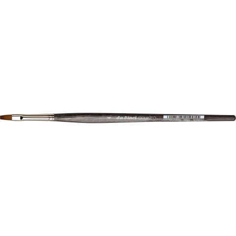Da Vinci Aquarellpinsel Colineo, flach Serie 5822, Synthetik, extra feine Spitze, Gr. 4