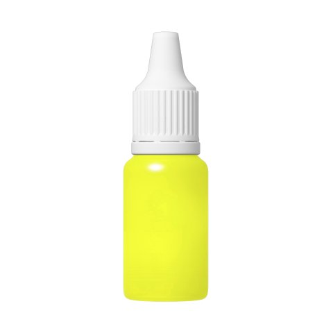 TFC silicone paint neon fluorescent yellow, 15 g