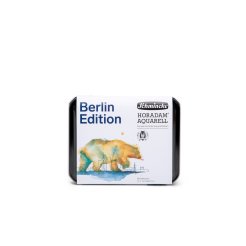 Schmincke Watercolor Horadam Berlin Edition, 12 pieces in metal box, 1/2 bowls (74613)