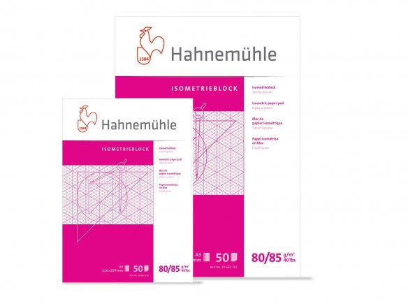 Hahnemühle isometric pad, 80 g/m²