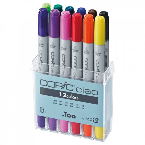 Copic Ciao, set de 12 básico