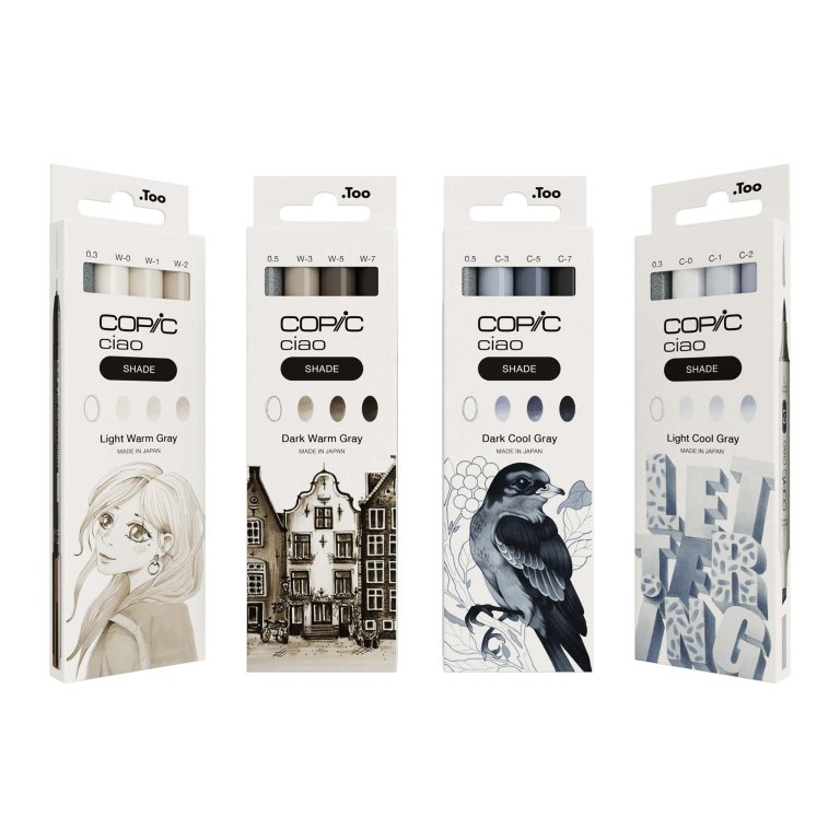 Copic Ciao SHADE, 4er-Set