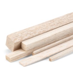 Moldura cuadrada de balsa