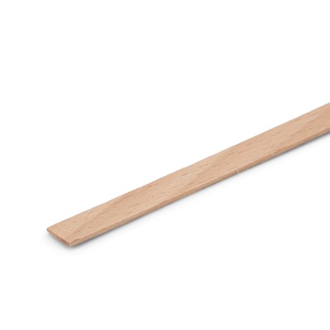 Beech rectangular moulding strips 1.0 x 7.0  l=1000 mm