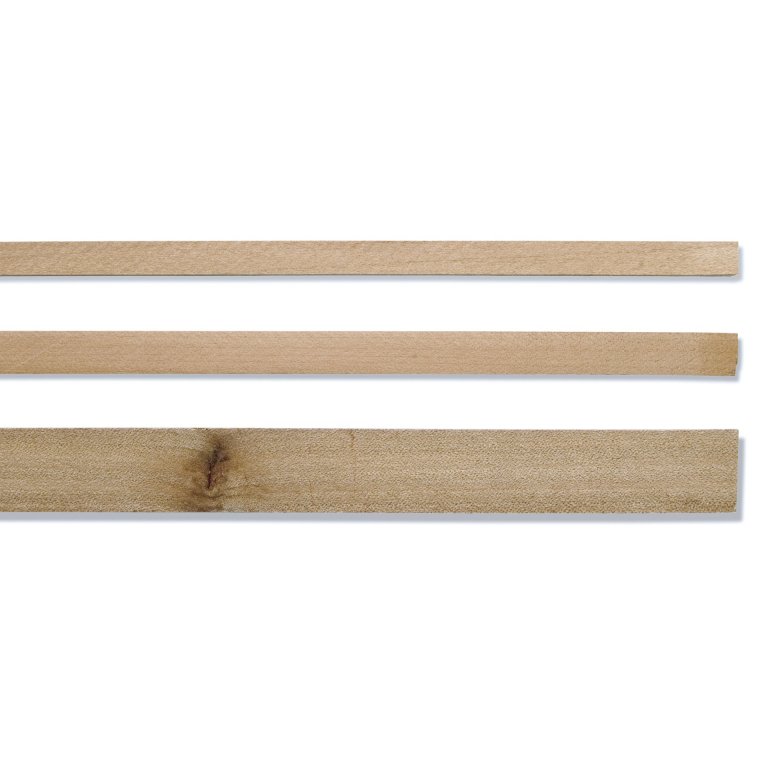 Right-angled pear tree wood moulding strip