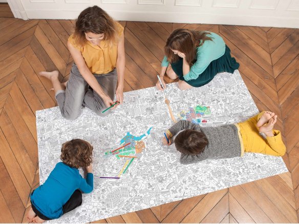 Shop Omy Giant Coloring Roll Xxl Poster For Painting Online At Modulor
