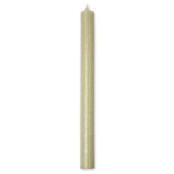 Kerzenfarm Hahn, Stabkerze ø 2,2 cm, h = 25 cm, durchgefärbt, salbei