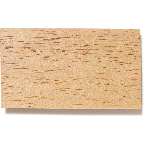 Obeche wood sheets 0.6 x 100 x 1000 mm