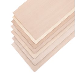 20 Fogli Di Compensato In Balsa 300x300x1,5 Mm Per Modellismo | Pannelli In Legno Naturale Leggeri E Sottili, Facili Da Tagliare E Intagliare Per Progetti Fai Da Te E Artistici