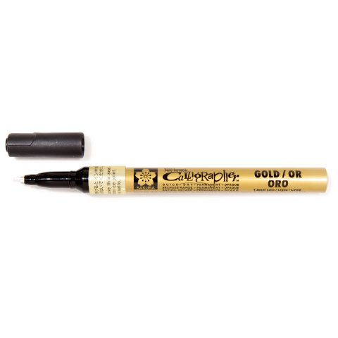 Sakura Pen-Touch Calligrapher, fine gold