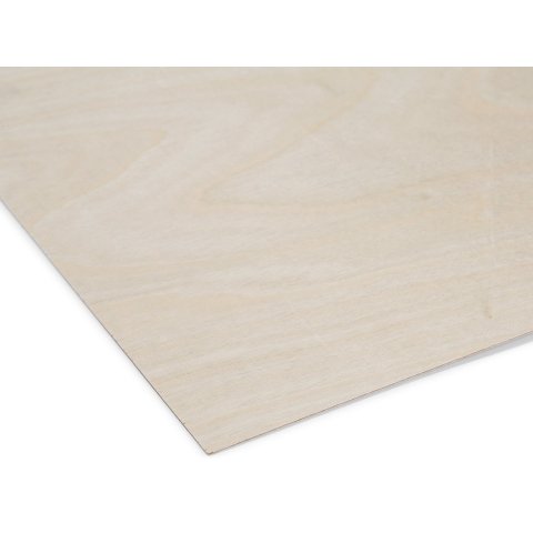 Birch aircraft plywood ca. 0.6 x 245 x 490 mm (usable dimensions)