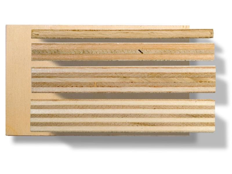 Holzplatte 10,912€/m² 20 Platten Sperrholz Multiplex Birke  6mm 120 x 50 cm 