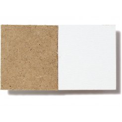 Panel de fibra HDF, una cara blanca (corte disponibiles)