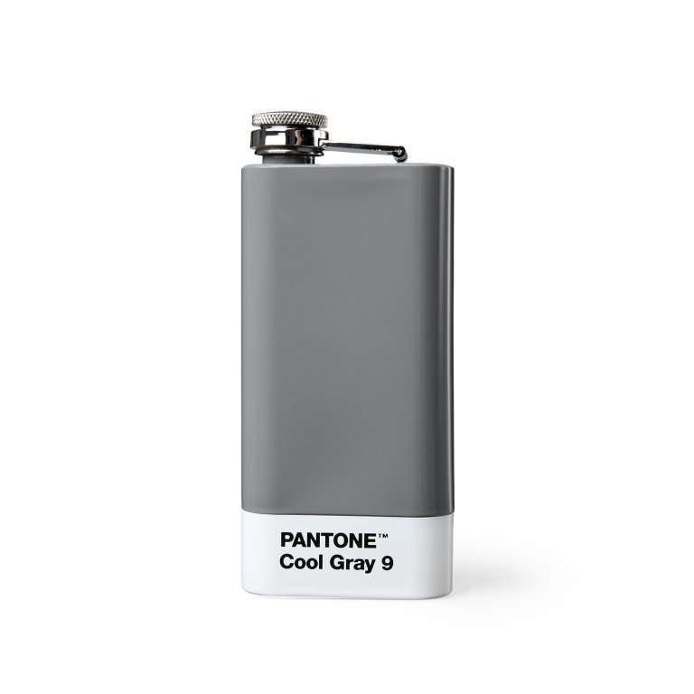 Pantone hip flask made of stainless steel