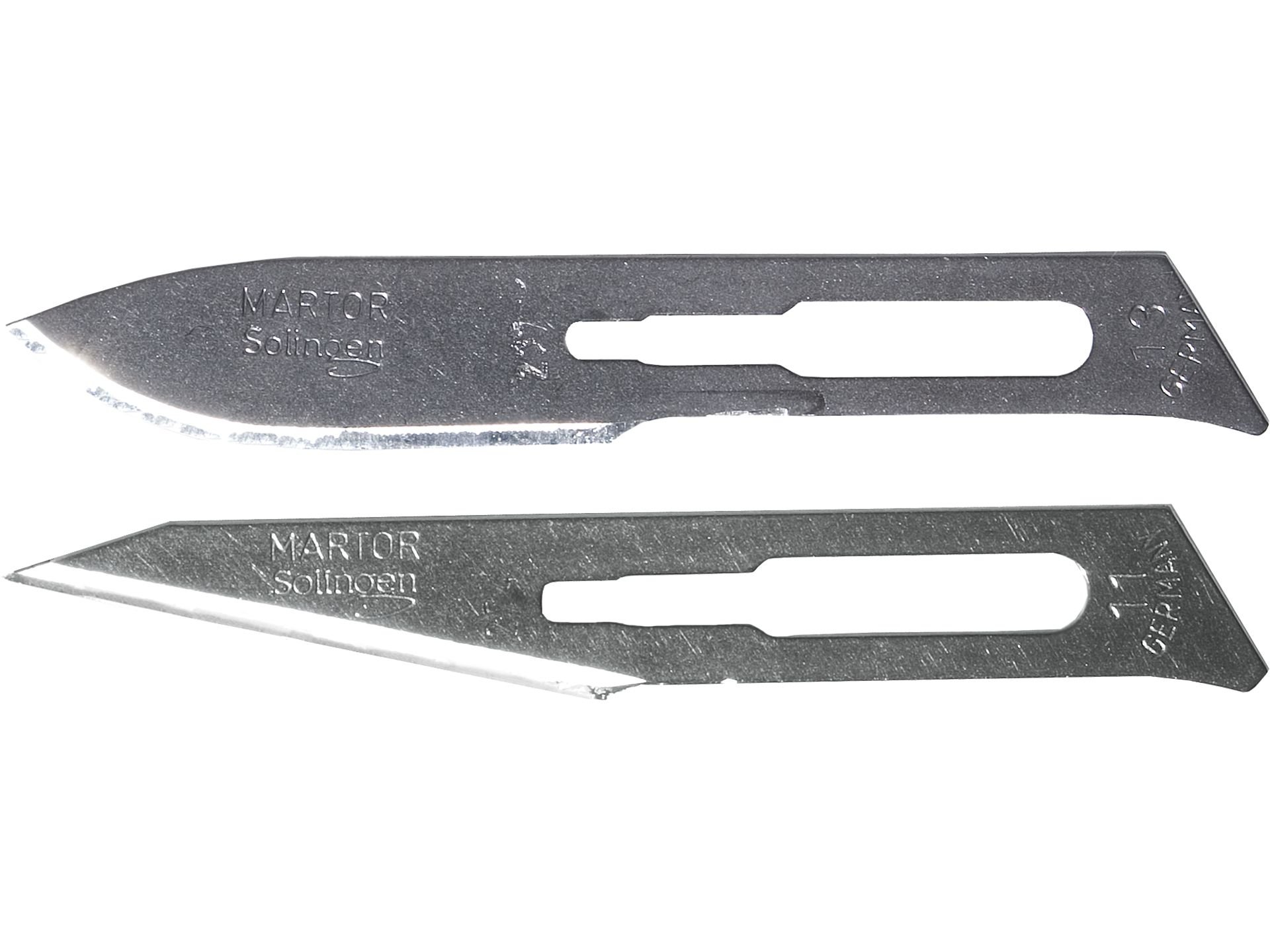 Skalpell Klingen Form 11K – 10 Stück Für Griff Nr. 3, Aus Carbonstahl, Einzeln Steril Verpackt