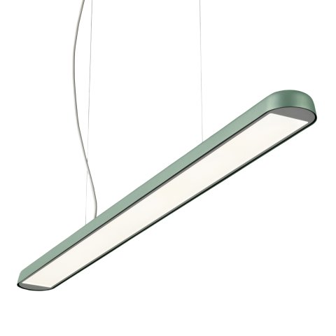 Luxo Motus Line pendant light 50 W, 2.7-6.5k K, 5960lm, CRI>80, 40/60, Es. Green