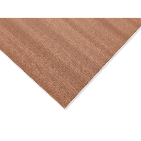Decoflex veneer mahogany, African (straight grain), 2500 x 1240