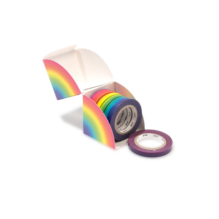 Mt Rainbow Masking Tape, Washi adhesive tape