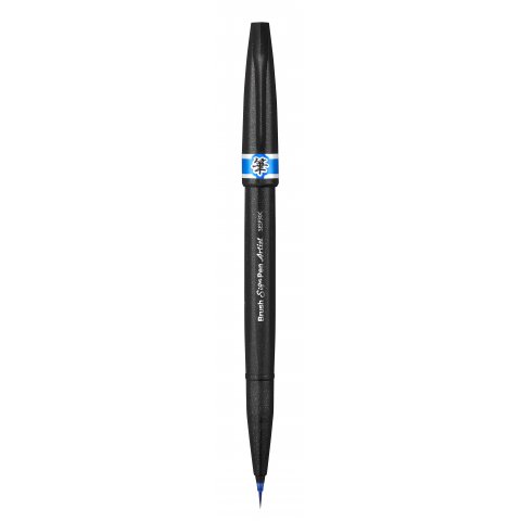 Pentel Pennello segno Artista della penna Larghezza della linea 0,03-2,0 mm, azzurro