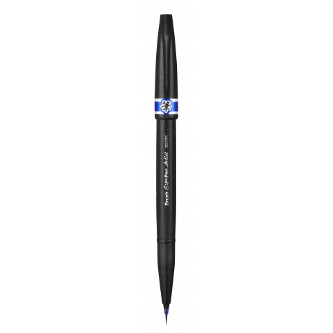 Pentel Pennello segno Artista della penna Larghezza della linea 0,03-2,0 mm, blu
