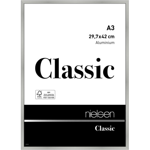 Nielsen removable frame Alu Classic 29.7 x 42 cm (DIN A3), gold