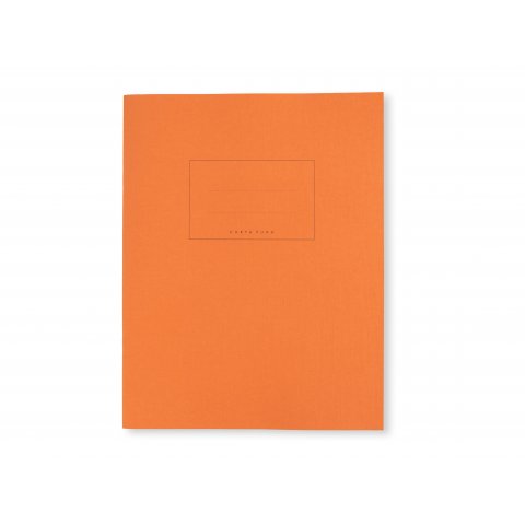 Carta Pura quaderno 80 g/m², 230 x 297 mm, 24 fogli, bianco, arancione