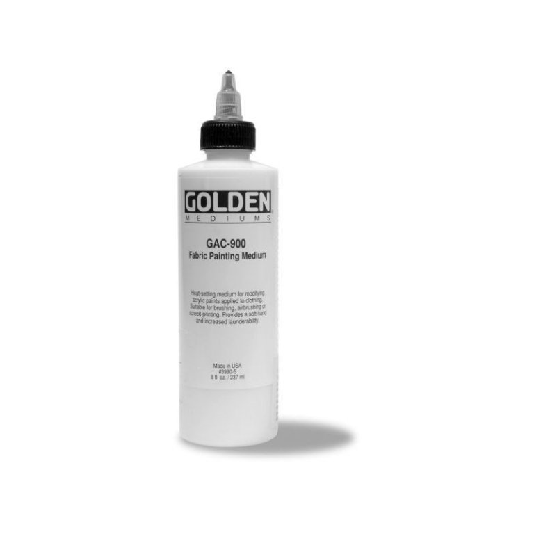 Golden textile medium for acrylic paints GAC 900