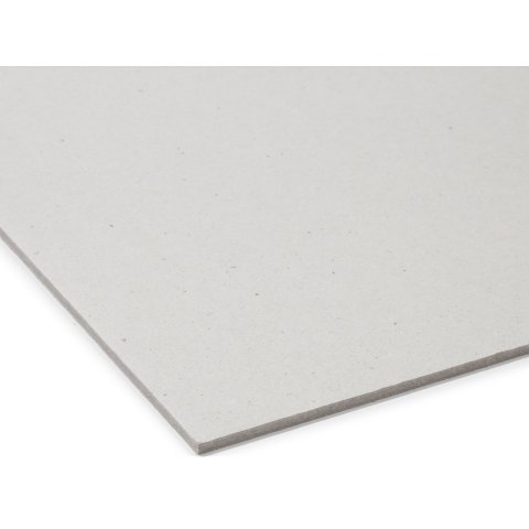 Cartón gris liso/liso 1,5 x 210 x 297 DIN A4 (SB), aprox. 950 g/m², 5 uds.
