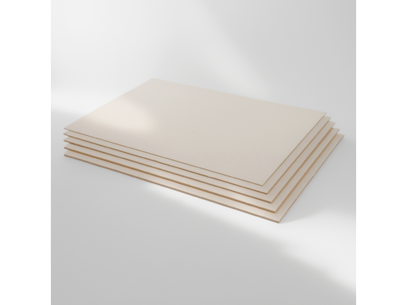 Finnische Holzpappe beige